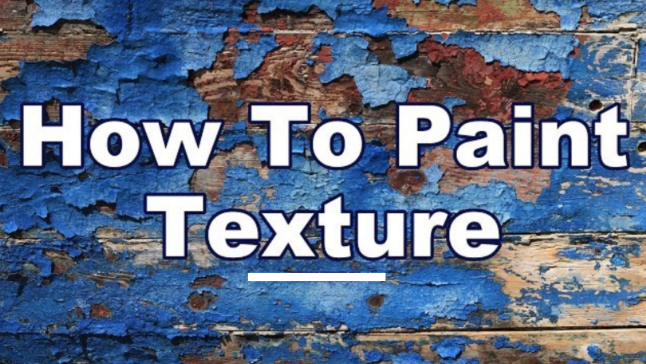 How to Make Texture in Painting